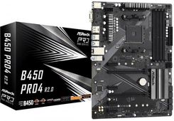 Zdjęcie Asrock Płyta B450M Pro4 R2.0 Atx (B450Mpro4R20) - Łaszczów