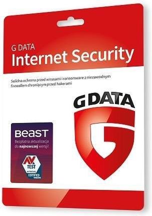 G Data Oprogramowanie Gdata Internet Security 3Pc (C1002Kk24003)