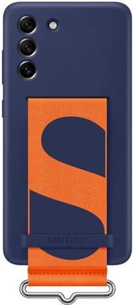 Samsung Silicone Stap Cover do Galaxy S21 FE 5G Niebieski (EF-GG990TNEGWW)