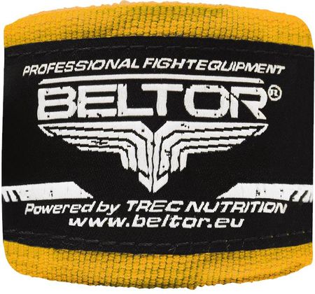 Beltor Platinum Fitness Boxing Hand Wraps Elastic Foliopak B0881 Yellow 3M 579495