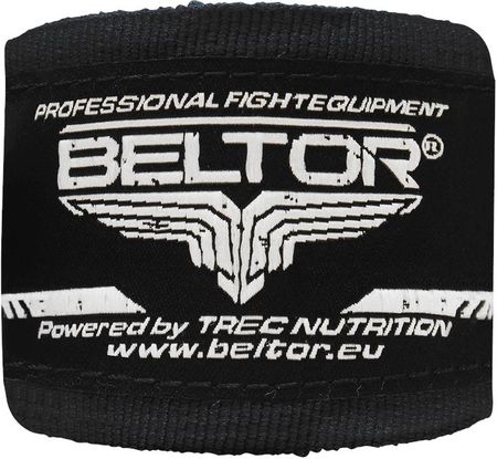 Beltor Platinum Fitness Boxing Hand Wraps Elastic Foliopak B0878 Black 3M 579492