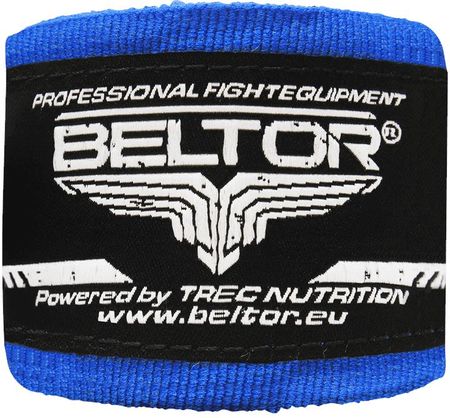 Beltor Platinum Fitness Boxing Hand Wraps Elastic Foliopak B0880 Blue 3M 579494