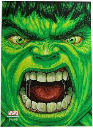 Gamegenic MARVEL Champions Art Sleeves (66 mm x 91 mm) Hulk 50+1 szt
