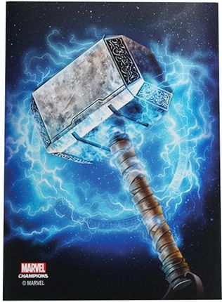 Gamegenic MARVEL Champions Art Sleeves (66 mm x 91 mm) Thor 50+1 szt