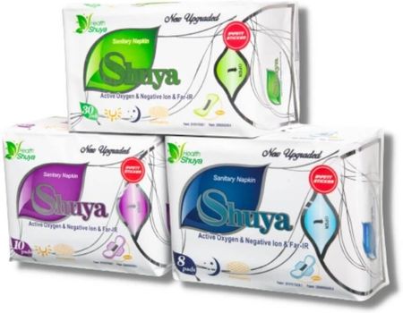Zestaw podpasek i wkładek Shuya Health co 1 miesiąc