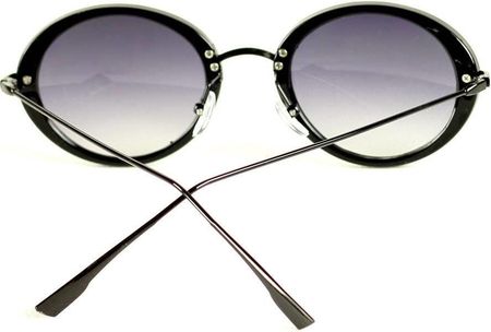 Okrągłe okulary przeciwsłoneczne MAZZINI LENONKI NEW czarny