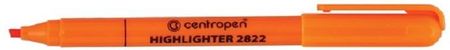 Zakreślacz Centropen 2822 pomarańczowa końcówka klinowa szerokość 1-3mm