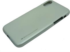 Mercury Etui Guma I-Jelly Do iPhone X A1865 Srebrn