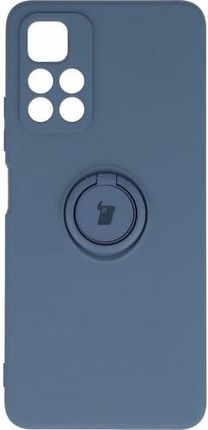 Bizon Etui Case Silicone Ring Xiaomi Poco M4 Pro Szare