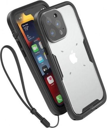 Catalyst Etui Wodoszczelne Total Protection iPhone 13 Pro Max Czarno-Półprzeźroczyste