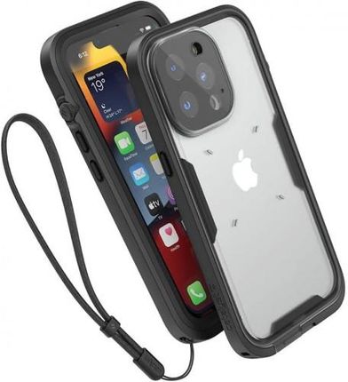 Catalyst Etui Wodoszczelne Total Protection iPhone 13 Pro Czarno-Półprzeźroczyste