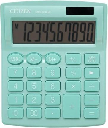 Micromedia Kalkulator Citizen 10 Pozycyjny Zielony