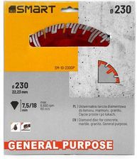 Zdjęcie Smart365 Tarcza Diamentowa 230Mm General Purpose SM10230GP - Zduńska Wola