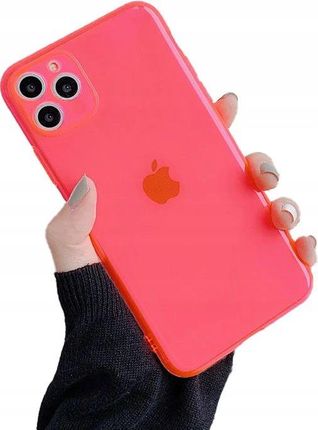 Youtab Etui Kobiece Neonowe Apple iphone 11 Różowy