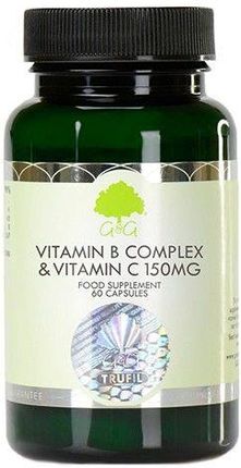 G&g Witaminy B kompleks + Witamina C 150 mg  60 kaps.
