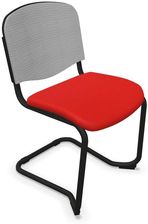 Zdjęcie Nowy Styl Krzesło Konferencyjne Iso Ergo Mesh Cf (Black / Alu) - Frampol