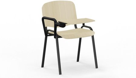 Nowy Styl Krzesło Konferencyjne Iso Wood Tr (Black / Alu)