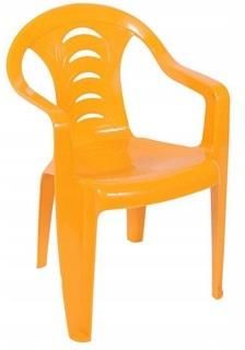 Ołer Fotelik Krzesło Dziecięce Tola Żółte