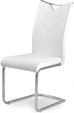 Profeos Minimalistyczne Krzesło Eldor Białe 1143