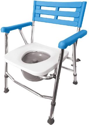 Armedical Składane krzesło prysznicowo-toaletowe z aluminium