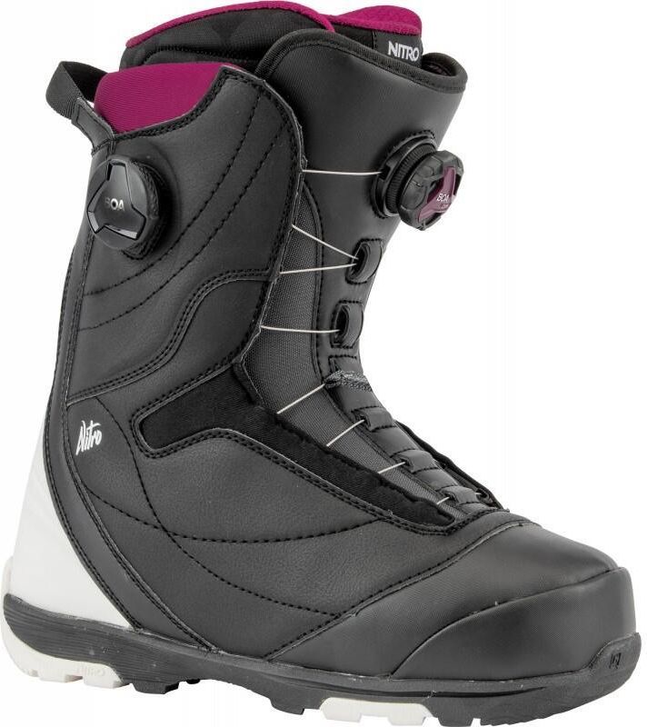 Nitro Snowboards Cypress Boa Dual Blackwhite Biały Czarny Ceny i
