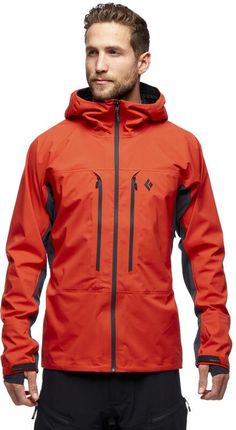 Black Diamond Dawn Patrol Hybrid Shell Jacket Men Pomarańczowy