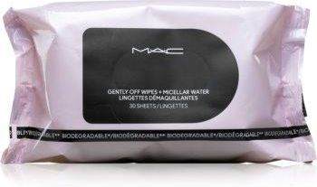 Mac Cosmetics Gently Off Wipes + Micellar Water Chusteczki Oczyszczające Do Makijażu 30szt.