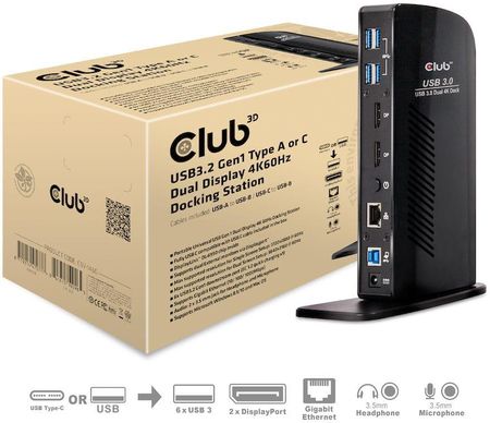 Club 3D Stacja dokująca Club3D (CSV1460)