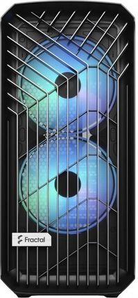 Корпус Fractal Design Torrent Black RGB TG Light Tint з 5 вентиляторами, ATX (FDCTOR1A04) - фото 2