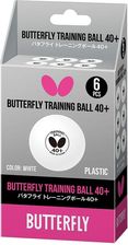 Zdjęcie Butterfly Piłeczki Do Tenisa Stołowego Training Ball 40+ 6Szt. (BFTB06) - Maków Podhalański