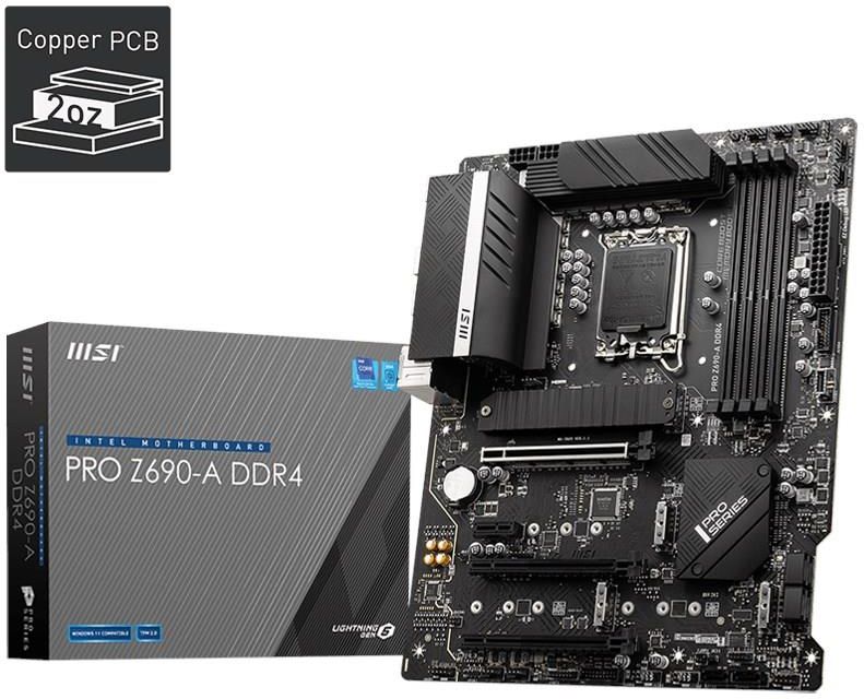 Płyta główna PC MSI PRO Z690-P DDR4 - Opinie i ceny na Ceneo.pl