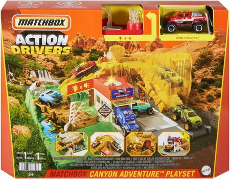 Mattel Matchbox Prawdziwe Przygody Akcja ratunkowa w kanionie HHH32