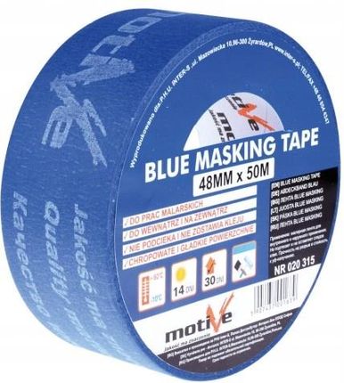 MOTIVE Taśma Blue Masking Tape 48mm/50mb 020315