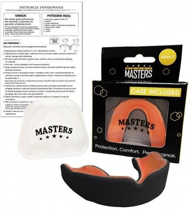 Masters Fight Equipment Ochraniacze Zębów Oz Gel Fit Senior Pumpkin Pomarańczowy