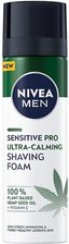 Zdjęcie Nivea Men Sensitive Pro Ultra-Calming Shaving Foam pianka do golenia z olejem z nasion konopnych 200ml - Chojna