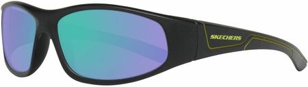 Okulary przeciwsłoneczne Unisex Skechers SE9003-5302Q Czarny Kolor Zielony (ø 53 mm)