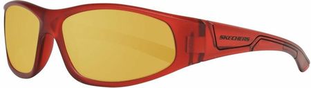 Okulary przeciwsłoneczne Unisex Skechers SE9003-5367U Żółty Czerwony (ø 53 mm)