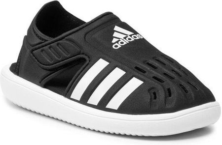 adidas Sandały Water Sandal C GW0384 Czarny
