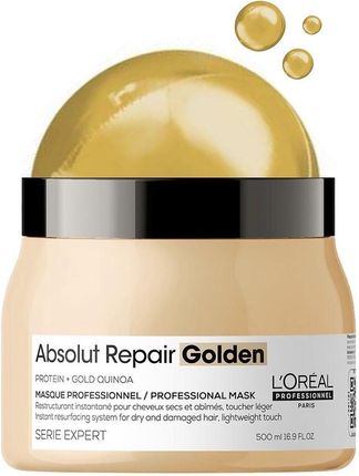 Loreal Professionnel ABSOLUT REPAIR ZŁOTA MASKA DO WŁOSÓW ZNISZCZONYCH CIENKICH 500ML