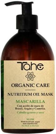 Tahe Organic Care maska regenerująca do włosów grubych i suchych z olejem arganowym 500ml