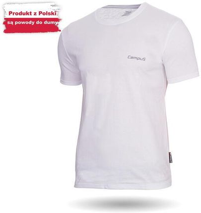 CAMPUS Biała Koszulka Męska T-Shirt Connor Rozmiar Xxl - Biały