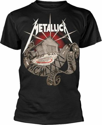 Metallica Koszulka 40th Anniversary Garage Czarny L