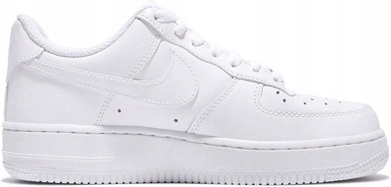 buty nike air force 1 low białe różowe