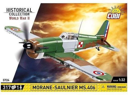 COBI Historical Collection WWII Morane- Saulnier Ms.406 (COBI-5724)