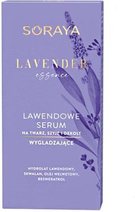 Soraya Lavender Lawendowe Serum Wygładzające Na Twarz Szyję I Dekolt 30Ml