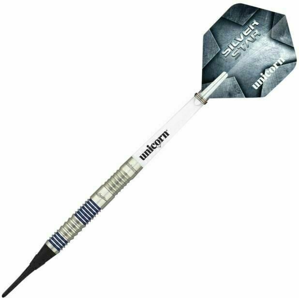 Unicorn Darts Silverstar S T Tungsten 80% Softip 18G - Ceny