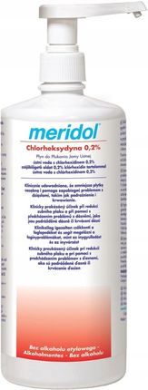 Meridol Chlorheksydyna 0,2%, płyn do płukania jamy ustnej, 1 l