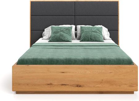 Danzz Łóżko drewniane Dome z pojemnikiem Dąb 160x220 cm Long