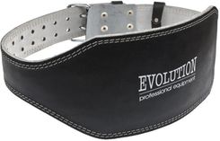 Zdjęcie Evolution Professional Equipment Pas Kulturystyczny Ze Skóry Naturalnej 15cm Czarny - Buk