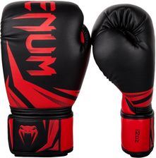 Zdjęcie Venum Rękawice Bokserskie Challenger 3.0 Gloves Black Red Czarny Czerwony - Rychwał